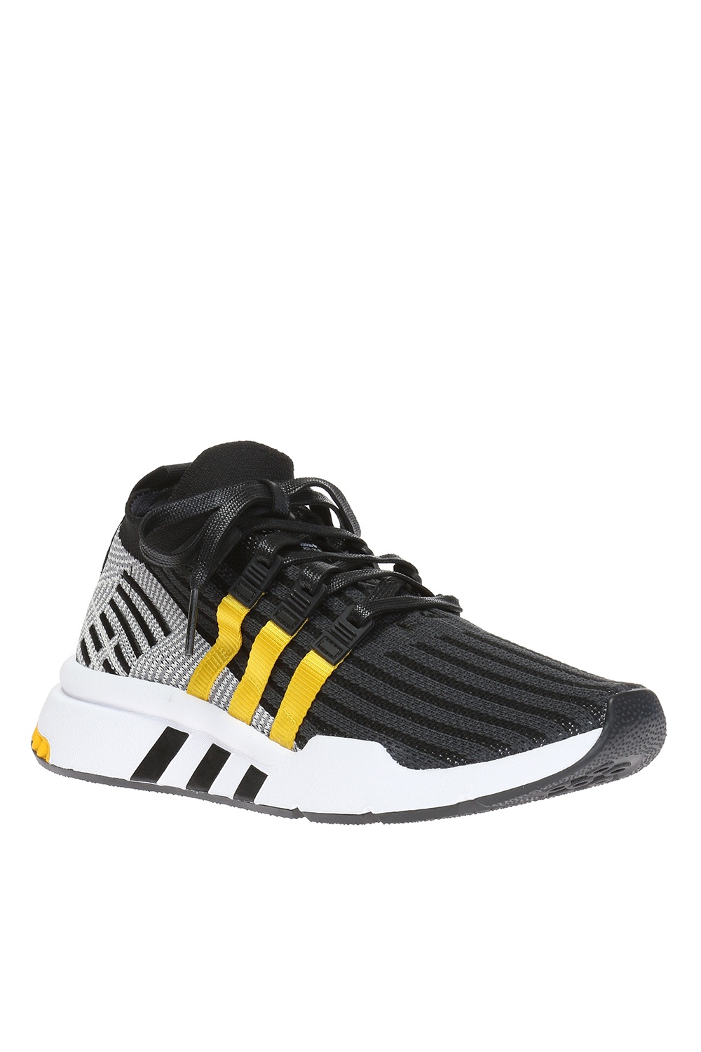 Originals eqt support mid adv trainers in black clearance cq2999